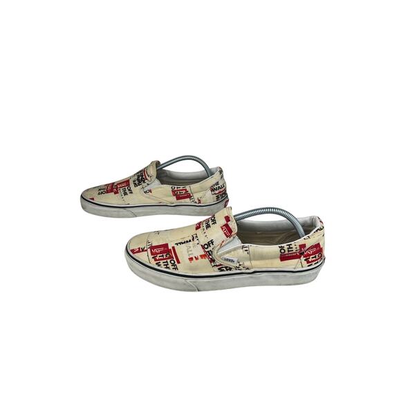 Vans Classic Slip-On 'Packing Tape Blanc De Blanc' Shoes - Picture 2 of 10